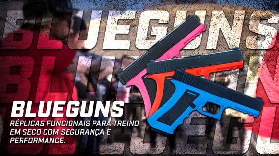 Treine como um verdadeiro guerreiro com BLUEGUNS da N Engenharia - Receba 10% de desconto em sua compra com o cupom BRADDOCK10.